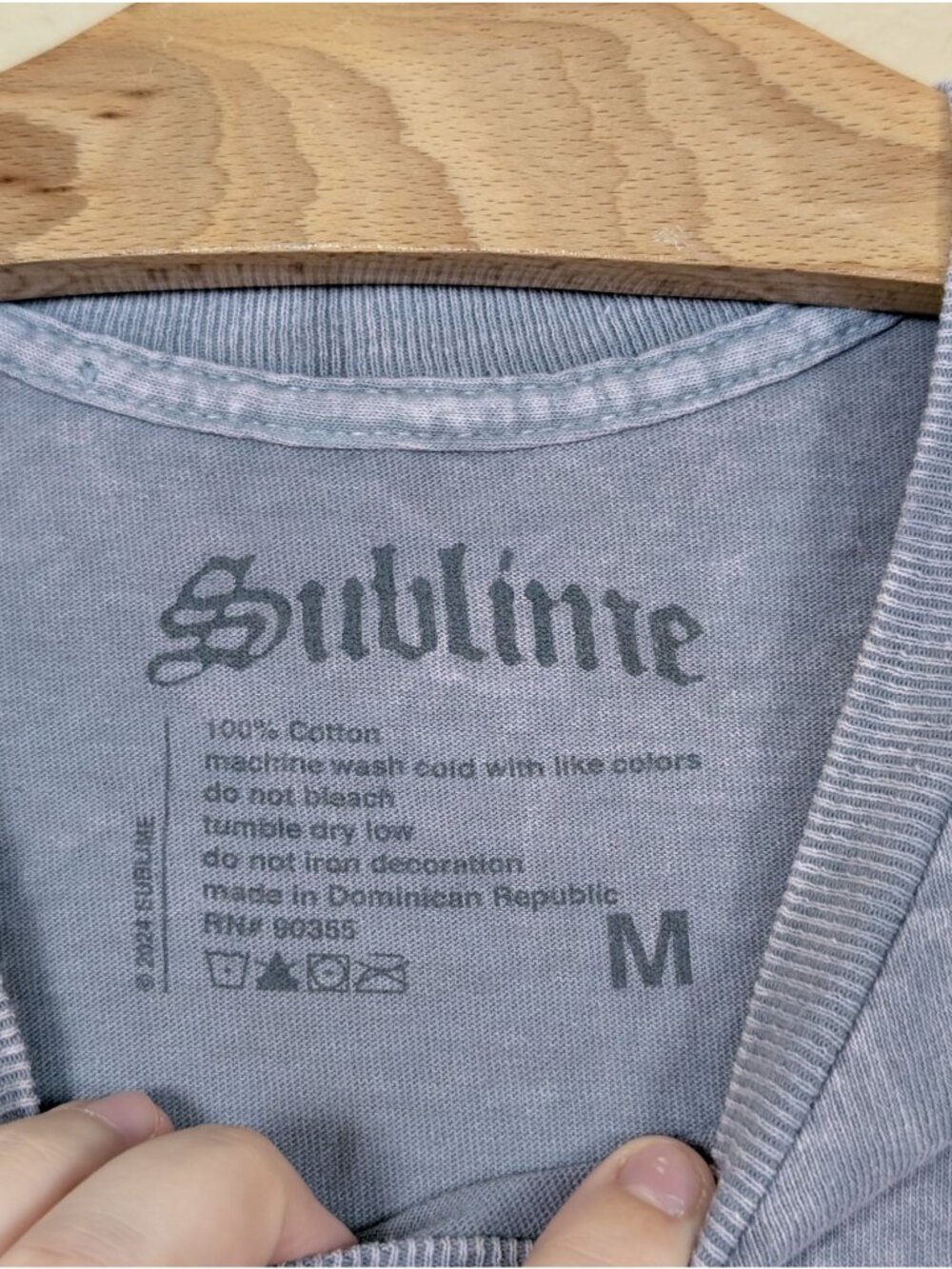 Sublime Band T-Shirt Graphic Tee Purple Sun Womens M Cotton - Picture 4 of 5